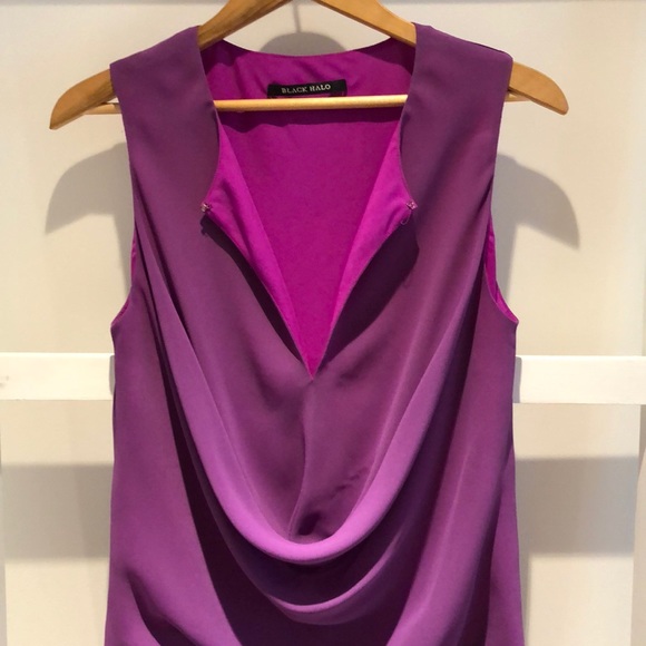 60’s Style Fuchsia Dress - Picture 3 of 3